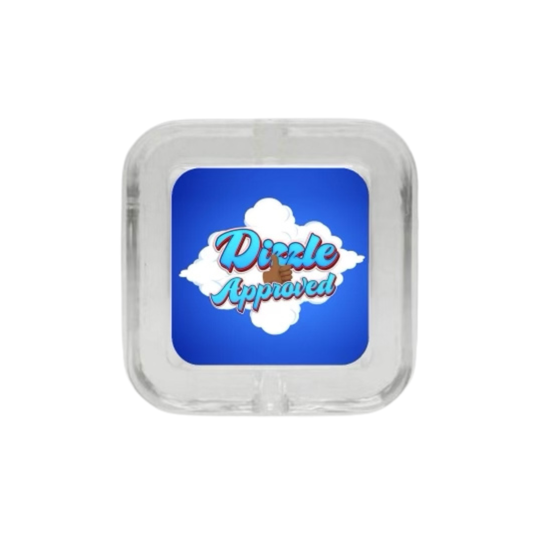 Dizzle Approved Square ash Tray (COMING SOON)