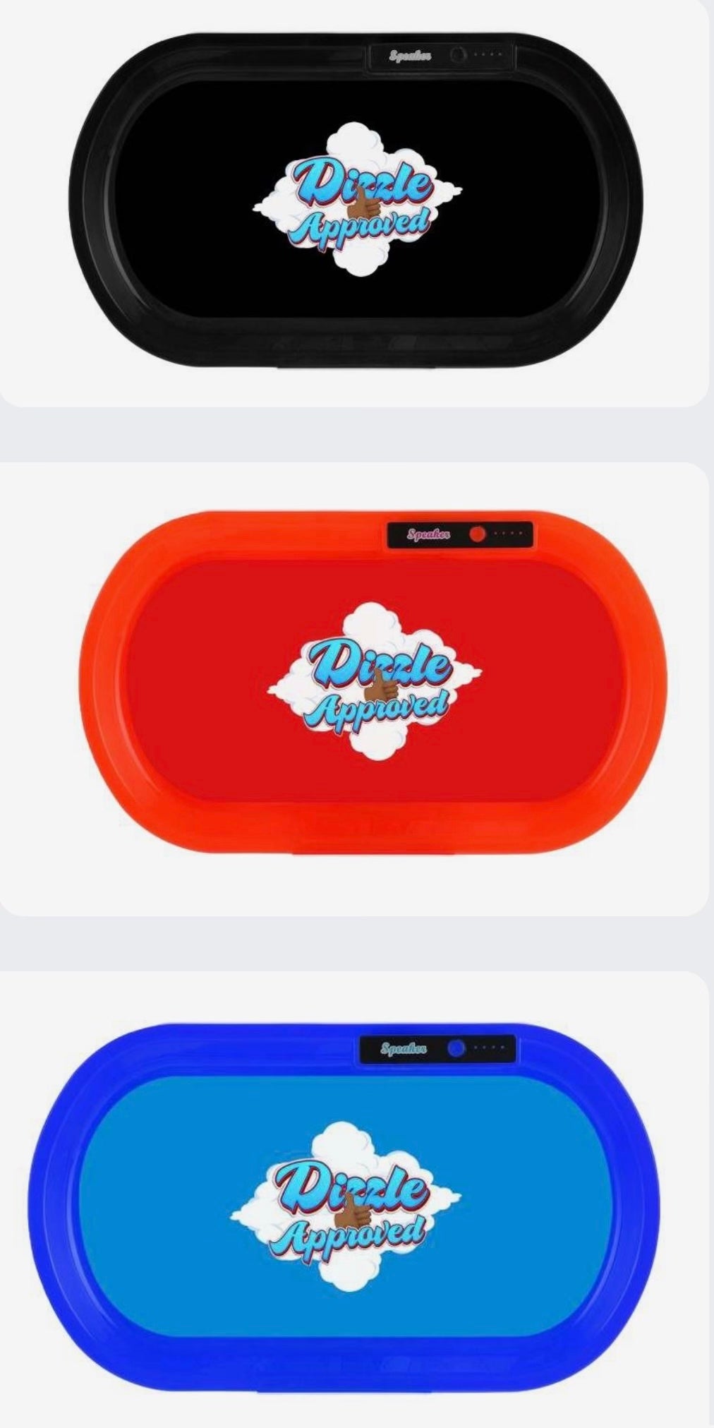 Bluetooth Rolling Tray w/ Speaker (The vibe)